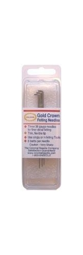 Colonial Felting Needle # 38 gold