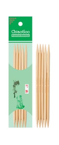 CG Natural Bamboo 5" DPN #8