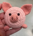 Crocheted PIG (NEW) Tape 10123