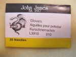 John James Glovers Leather BULK Needles #10