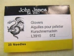 John James Glovers Leather BULK Needles #12