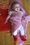 Bulky Baby Blanket & Booties