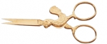 Gold Chanticleer Embroidery Scissor