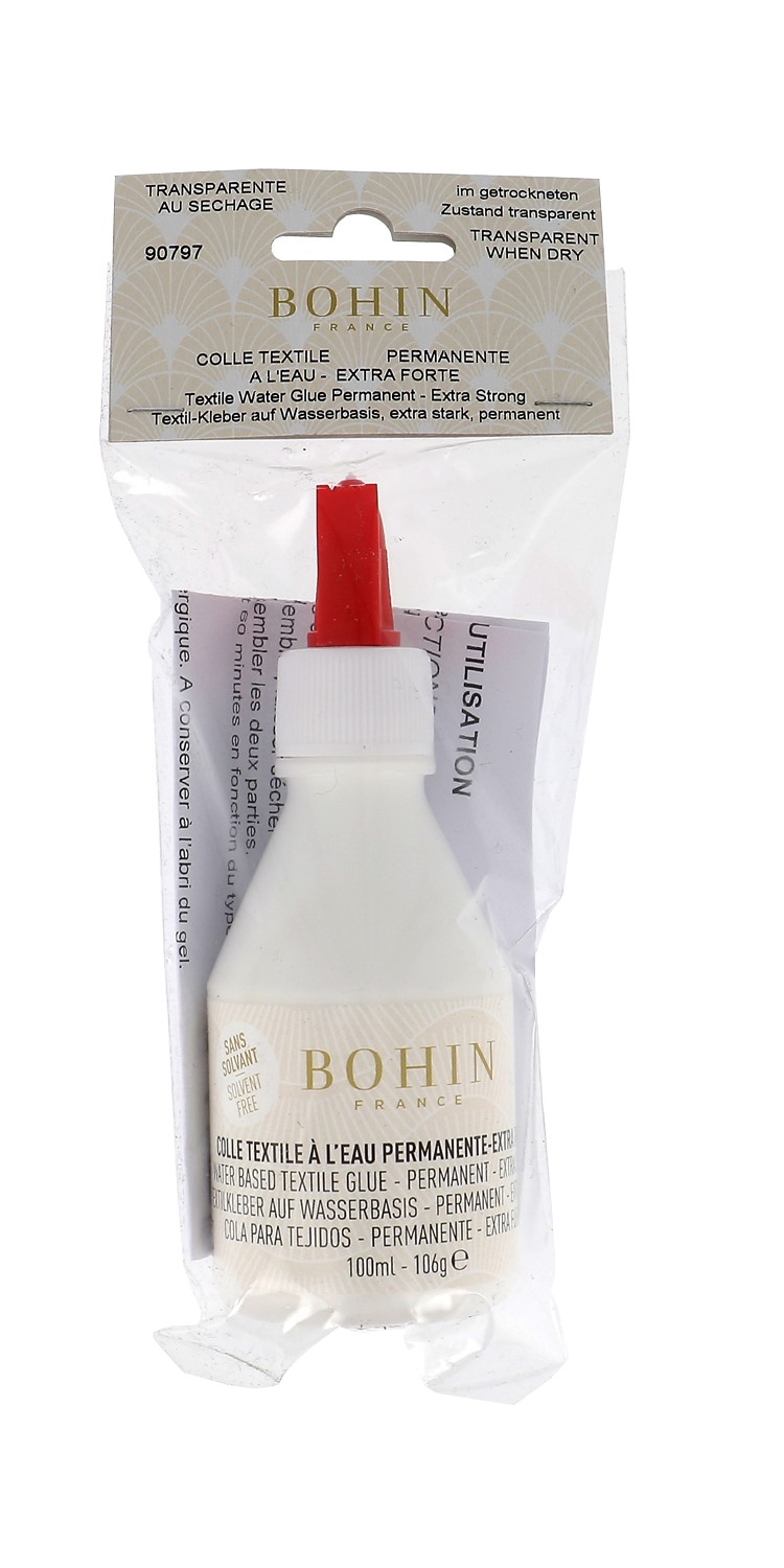 Bohin permanent Textile Glue 100ml