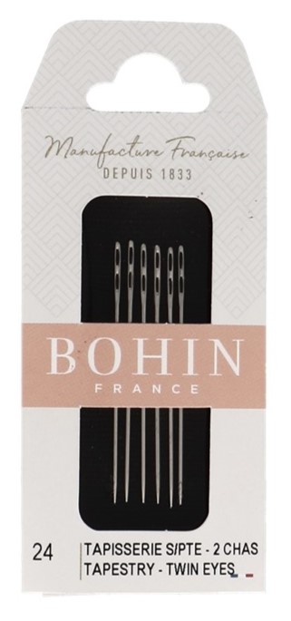 Bohin Tapestry Needles #24 Double Eye