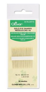 Gold Eye Sharps Needles