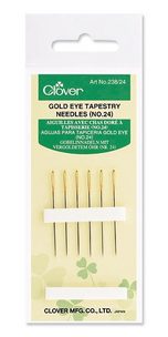 Gold Eye Tapestry Needles #24