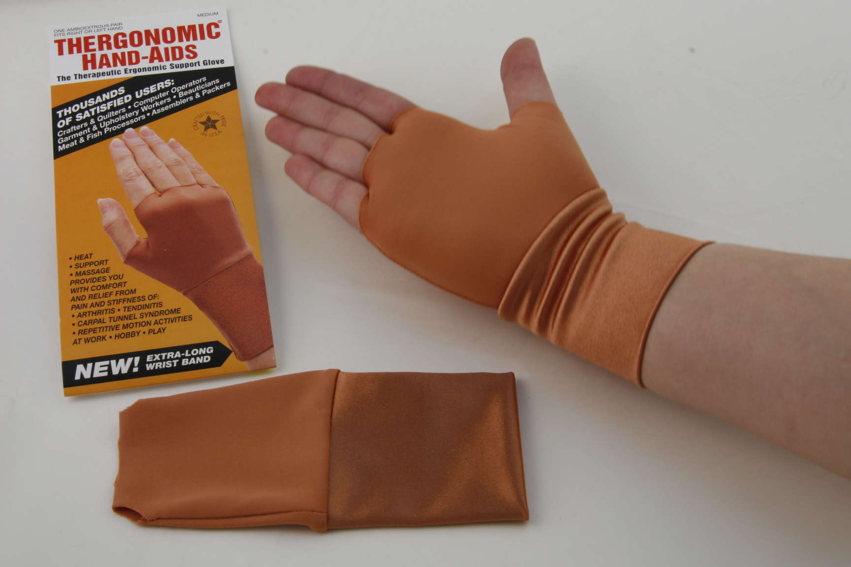 Hand-Aids Support Gloves Large
