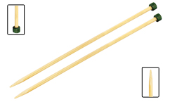 Bamboo 10" Single Pointed #2½       3MM