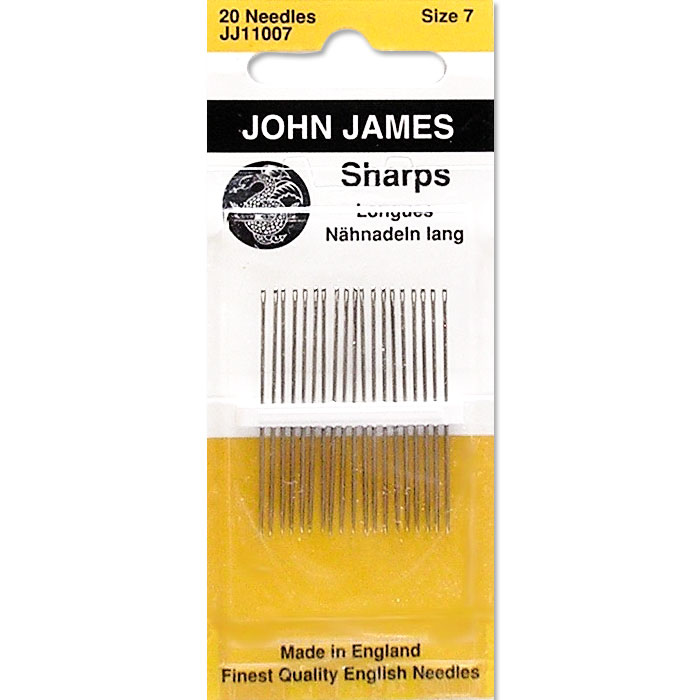 Sharps Sewing Needles #3/9