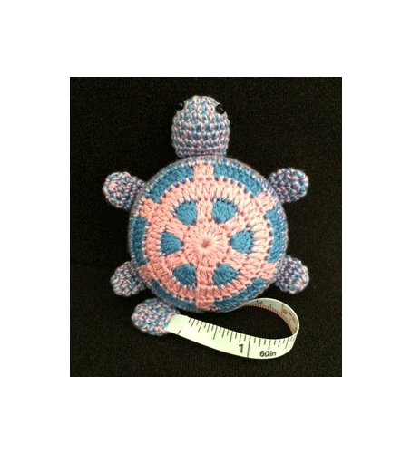 Crochet TURTLE Tape Meas 10106