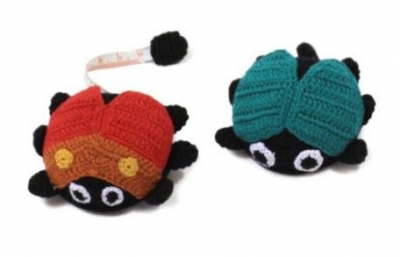 Crochet LADYBUG Tape Measure 10114