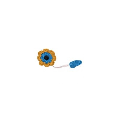 Crocheted SUNFLOWER Tape Meas 10201