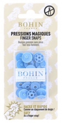 Bohin 1/2" Finger Snaps Sky Blue