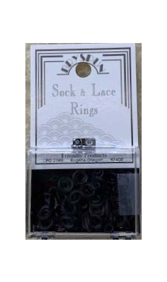 Bryspun Sock & Lace Rings (Black)