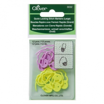 Quick Locking Stitch Markers (lg) 3032