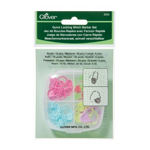 Quick Locking Stitch Marker Set 3033