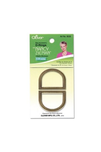 D-Rings 1 1/4" Satin Bronze