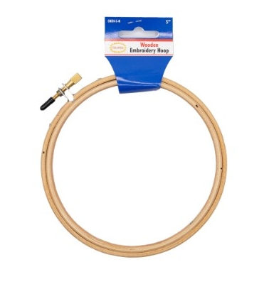 Colonial Wood Emb. Hoop 5"