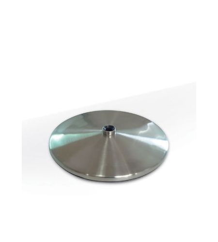 Slimline Table Base Brushed Chrome U52107