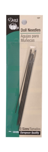 Doll Needles Assorted 5pc