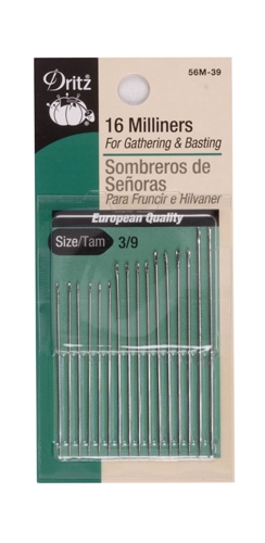 Milliners Needles #3/9