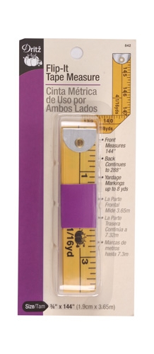 Flip-It Tape Measure 144"