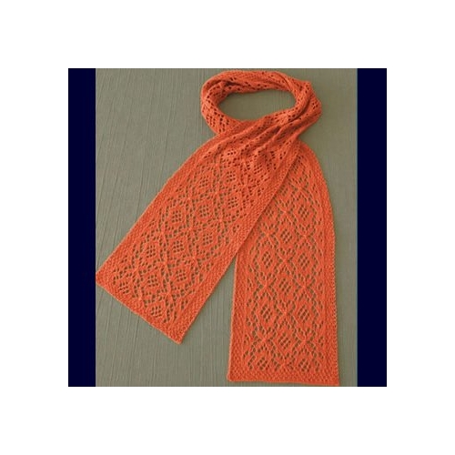 Estonian Medallion Scarf AC86