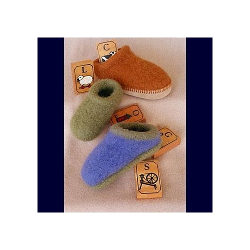 Children's Felt Clogs CH38