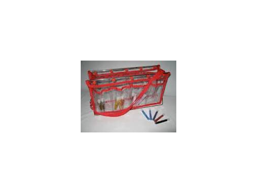 Handy Caddy Large 8 Pockets Red