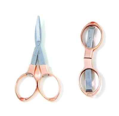 Folding Scissor - Rose Gold