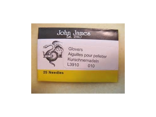 John James Glovers Leather BULK Needles #10