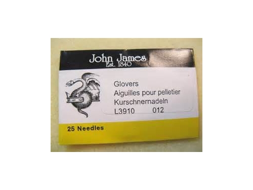 John James Glovers Leather BULK Needles #12