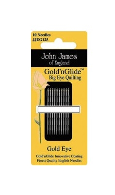 John James Gold'nGlide Big Eye Ndls #11