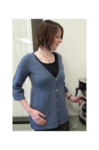 Swing V Neck Cardigan