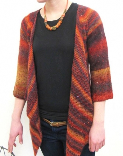 Drape Front Cardigan