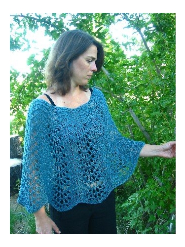 Easy Lace Poncho