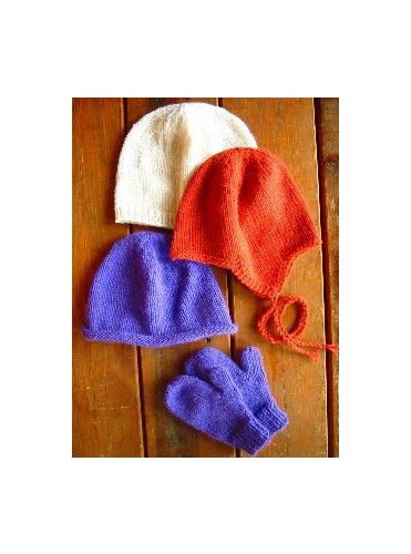 Basic Hat & Mitten Set for Children