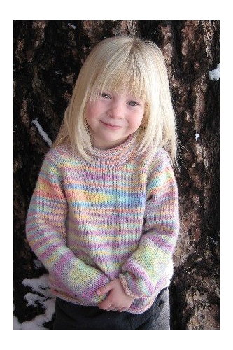 Child Neck Down Pullover