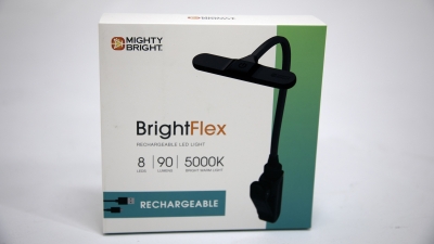BrightFlex Rechargeable LED Clip-on Light