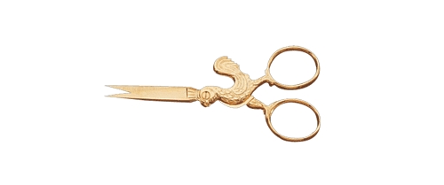 Gold Chanticleer Embroidery Scissor