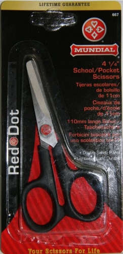 4 1/4" Pocket School Scissors