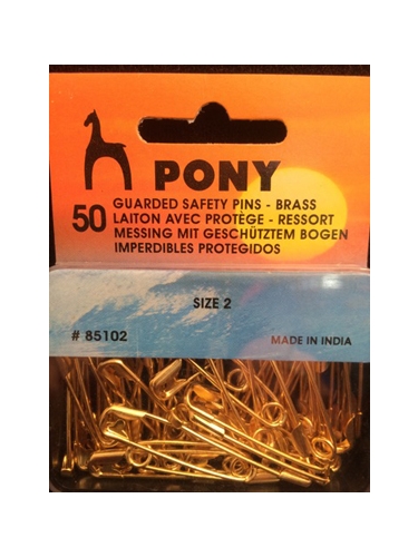 Gaurded Safety Pins 1 3/4" 50 pcs