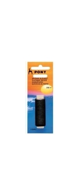 Knitting-In Elastic Black 200m