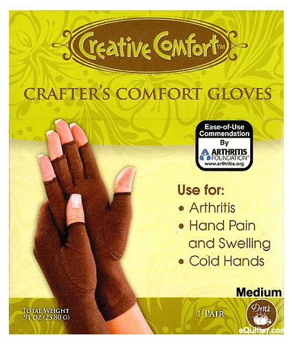 Creative Comfort Crafter's Glove Small