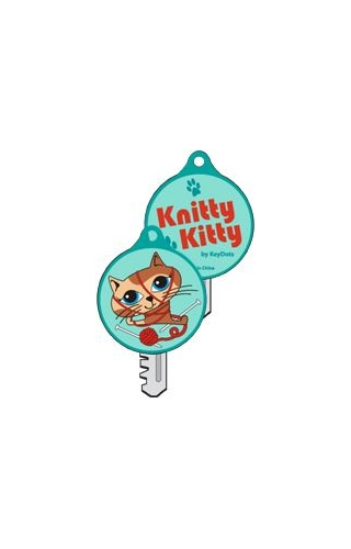 Knitting Kitty KeyDots