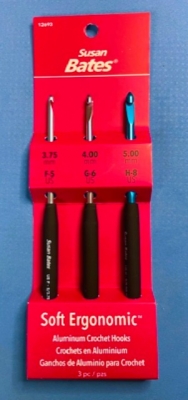 Ergonomic Silvalume Hook Set F/G/H Ergonomic Silvalume Hook Set F/G/H