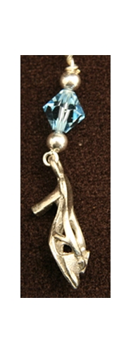 Sassy Shoe Scissor Charm