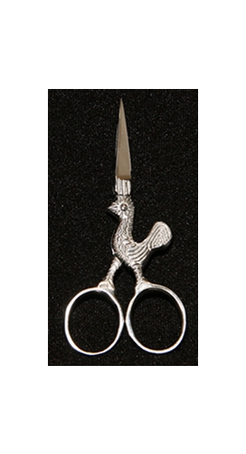 Rooster Stainless Steel Embroidery Scissor