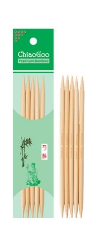 CG Natural Bamboo 6" DPN #1½